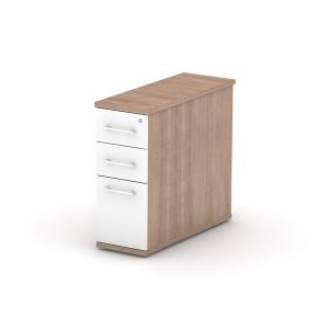 narrow desk high pedestal heavy duty storage unit