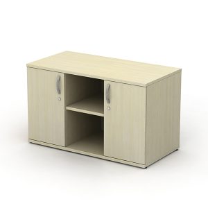 2 DOOR CREDENZA WITH BOW TOP -1200 W X 600 D X 725 H