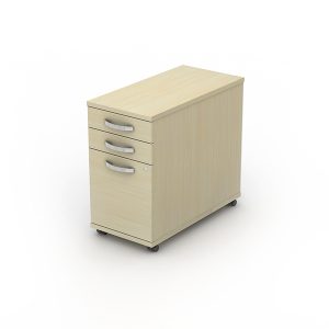 MOBILE DESK HIGH PEDESTAL - 400 W X 800 D X 725 H