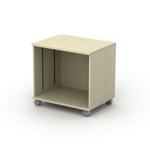 imperial mobile open storage unit with wheels