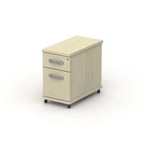 NARROW MOBILE PED 2 DRAWER