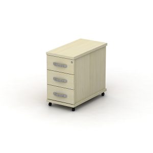 NARROW MOBILE PED 3 DRAWER