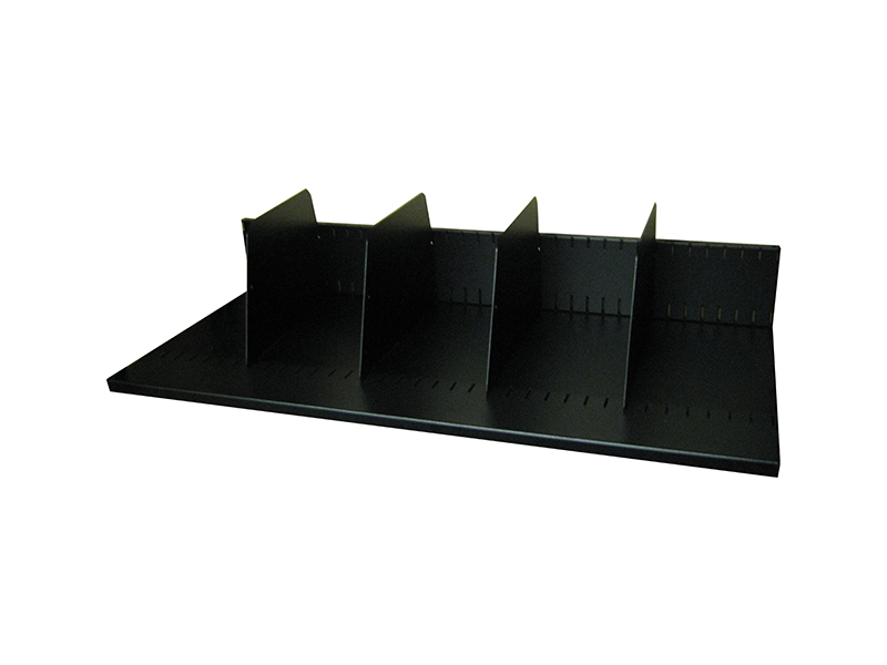 800mm Slotted Metal Filing Shelf