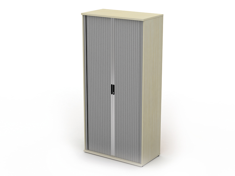 TWO TONED UNI SIDE OPEN TAMBOUR C/BOARD 1252H