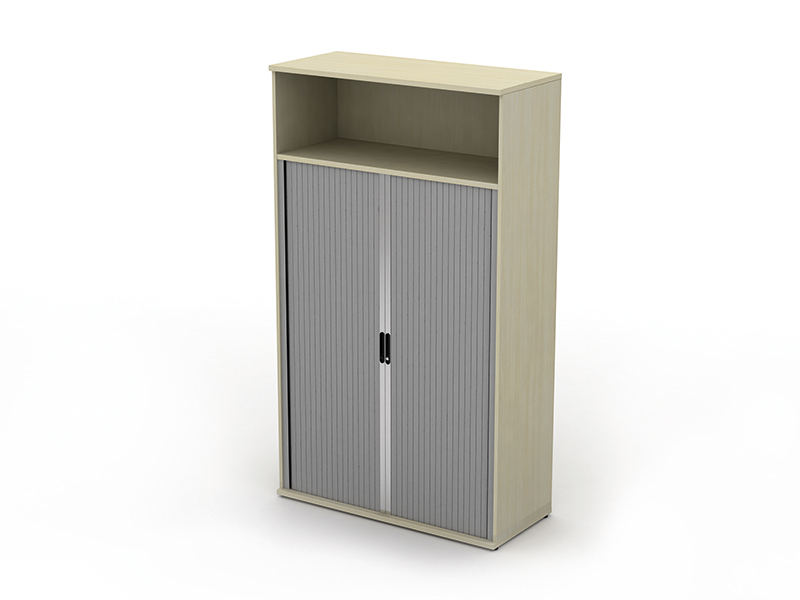 TWO TONED UNI SIDE OPEN TAMBOUR C/BOARD C/W OPEN SECTION 2062H