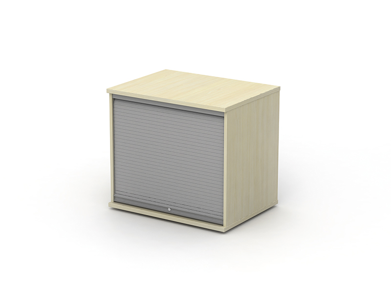 MOBILE DESK HIGH TAMBOUR - 800 W X 600 D 725 H