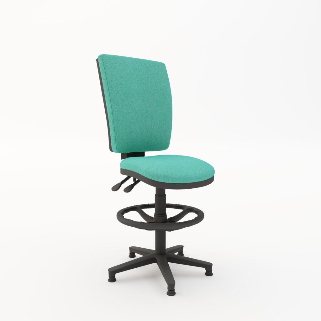 SIMPD Squared Back Draughtsmans Chair