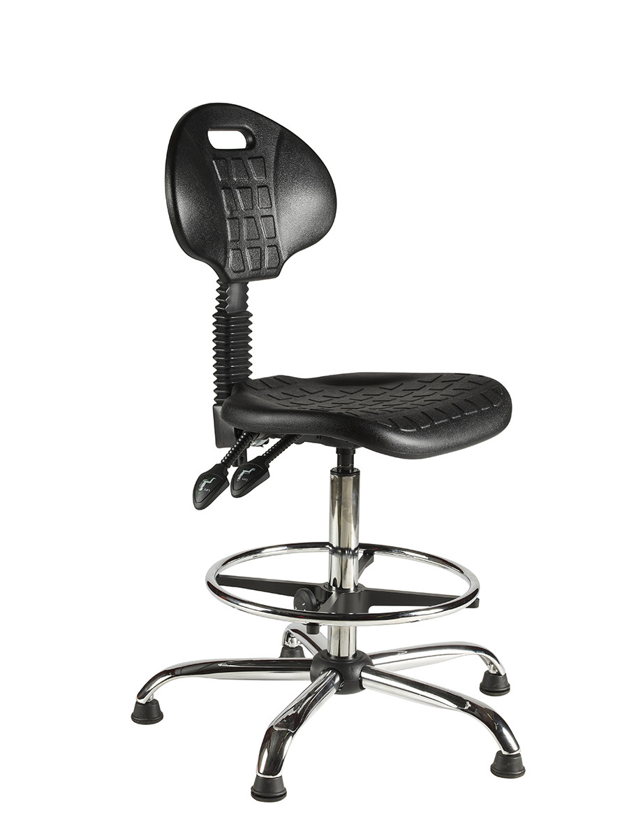 C/LAB-D Industrial Polyurethane Seat and Back Draughtsman Chair