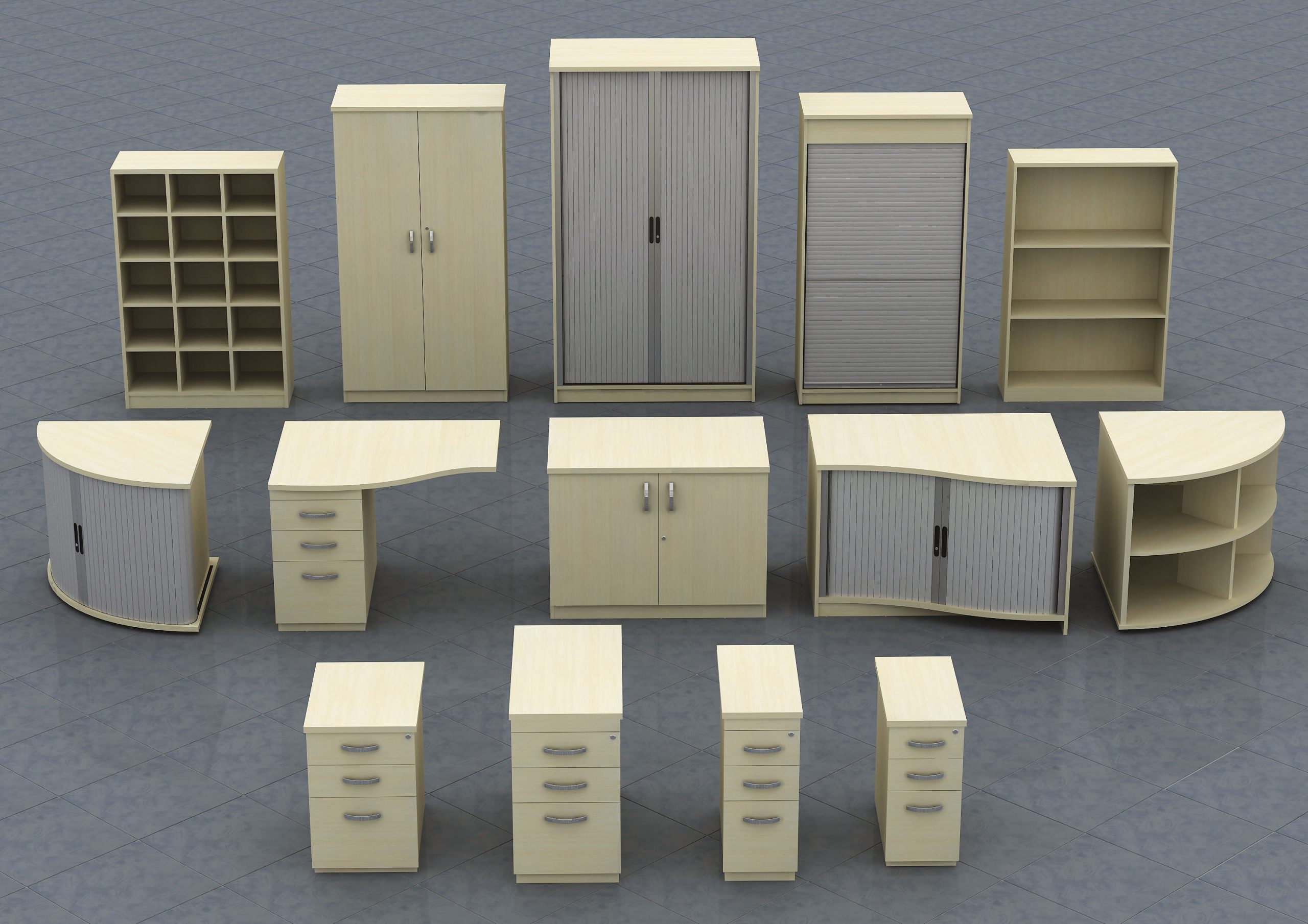 Compatable Storage/Filing Pedestals