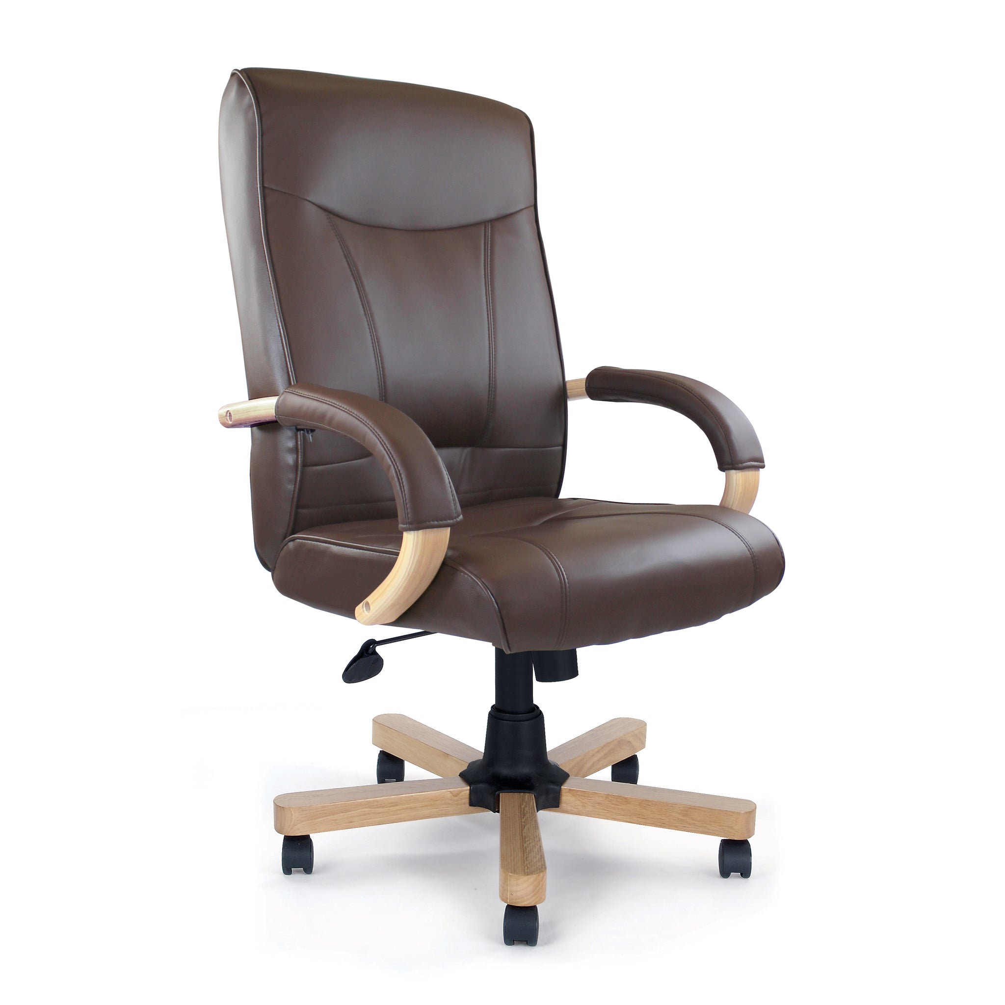 Troon Leather Executive Armchair - Image 3