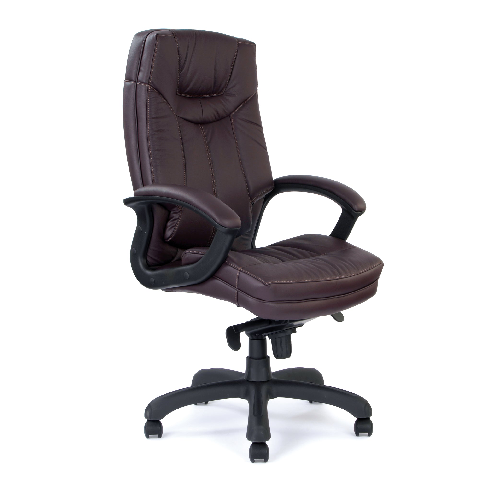 Hudson Leather Executive Armchair - Image 3