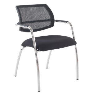 Matrix MMFA Mesh Back Armchair with Chrome Legs