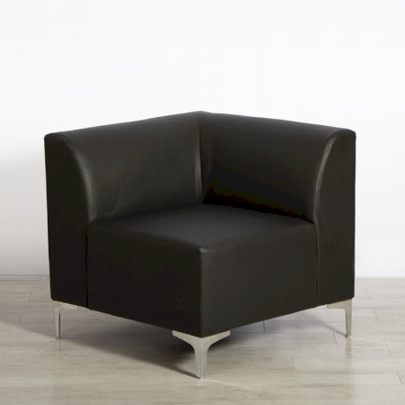 Faux Leather Modular Sofa Reception Seating - Image 4